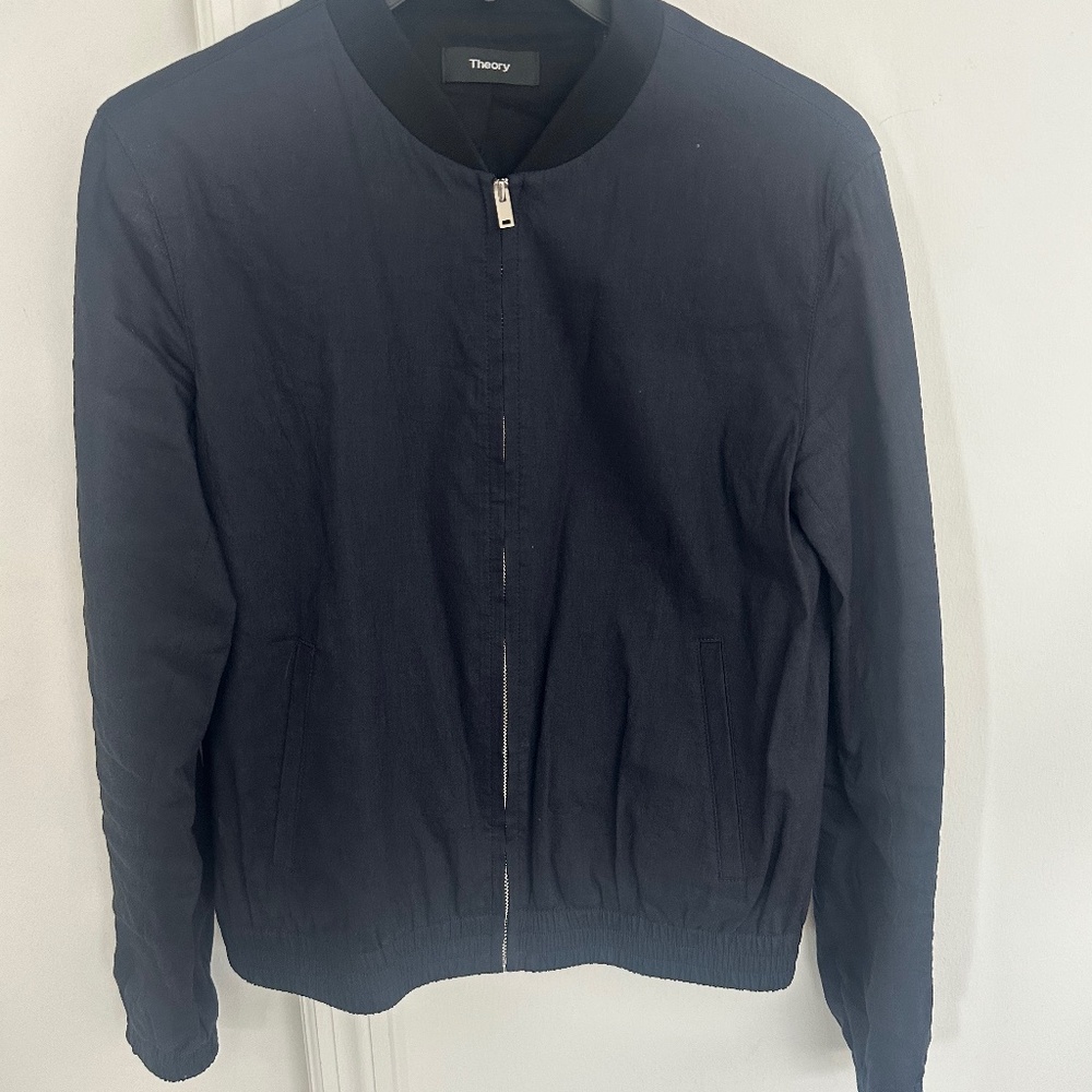 Petite Theory Bomber Jacket